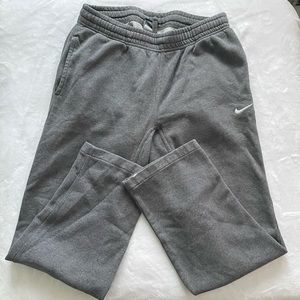 Gray Nike sweat pants